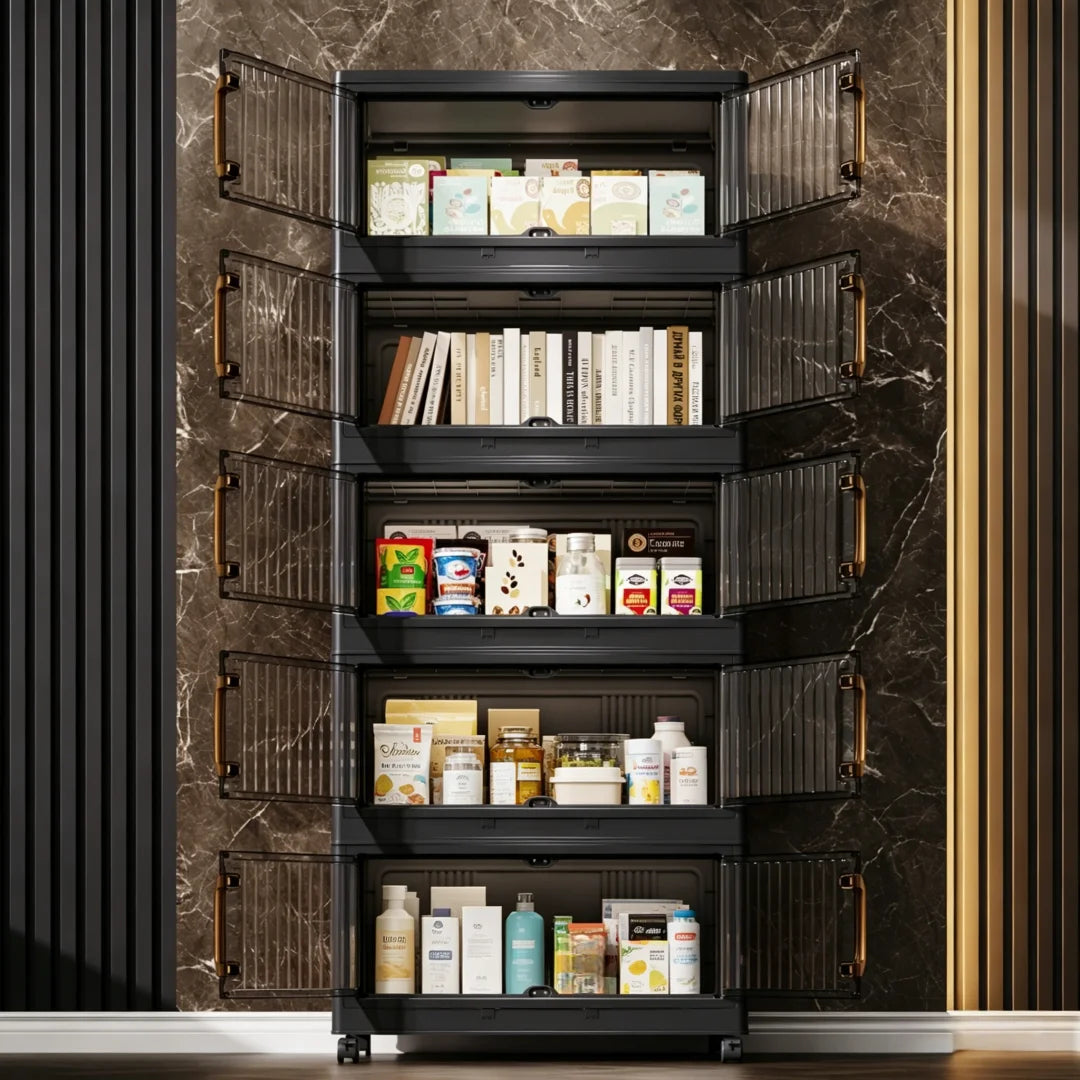 Willo ClearStack™ Rolling Storage Cabinet