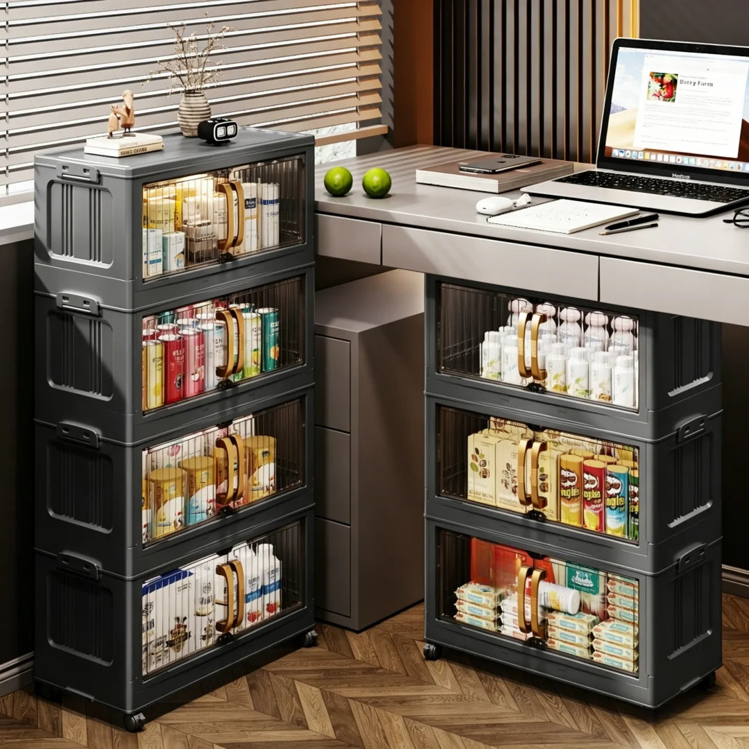 Willo ClearStack™ Rolling Storage Cabinet