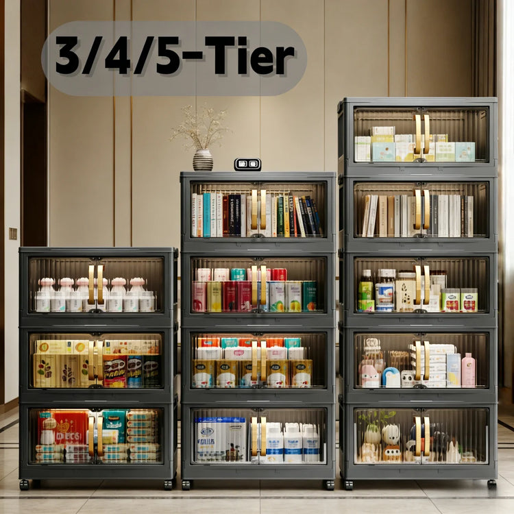 Willo ClearStack™ Rolling Storage Cabinet