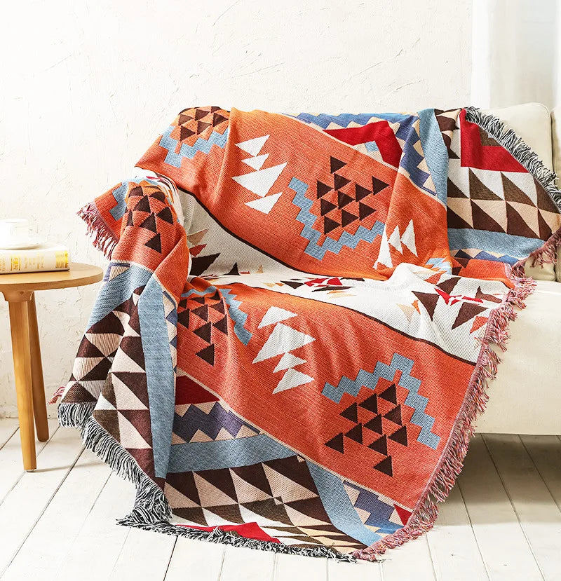 NordicLoom Plaid Throw Blanket