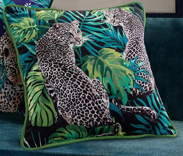 WildCanopy Leopard Cushion Cover