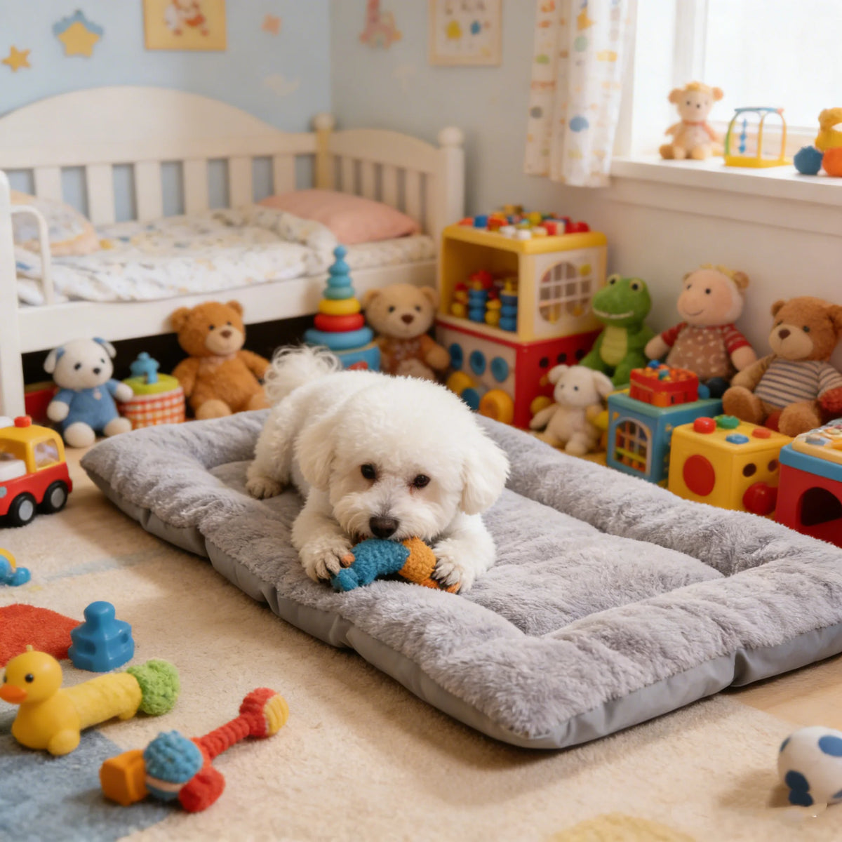 WilloPillow CozyPaws™ Plush Pet Bed