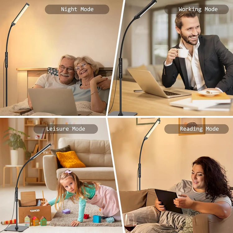 FlexBeam Adjustable LED Floor Lamp