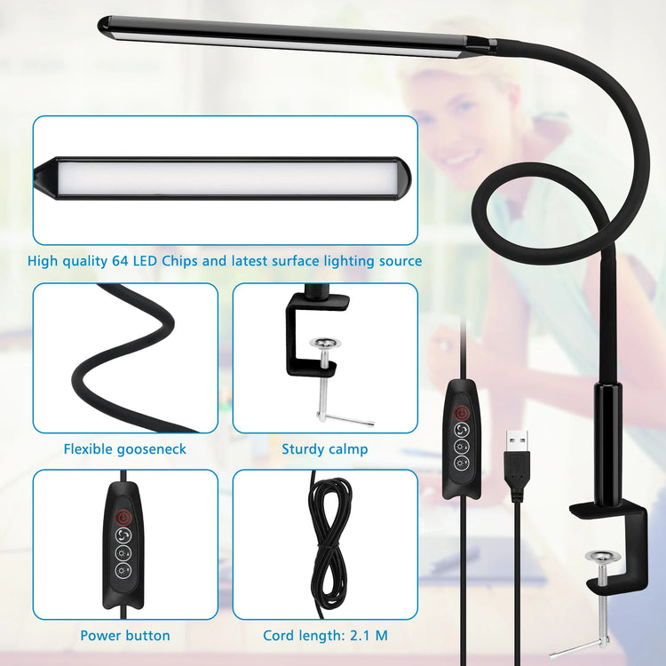 FlexGlow Clip-On Reading Light