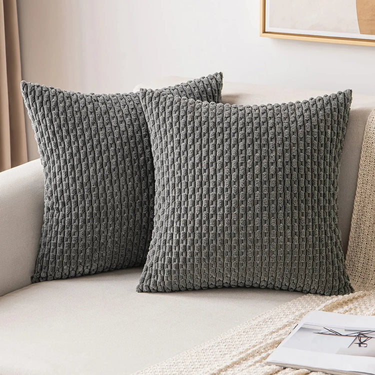CordLine™ Striped Cushion Cover 🌿☁️