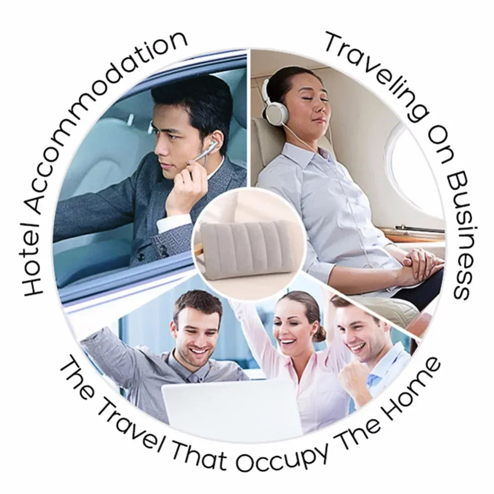 WilloPillow AirGo™ Travel Comfort Cushion