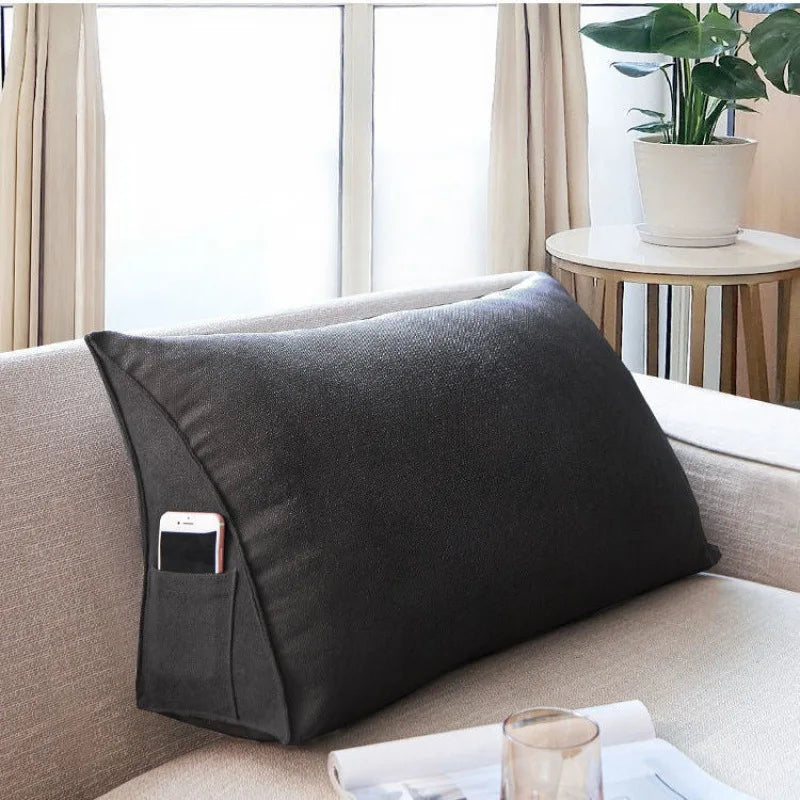 CozyLean Triangle Back Cushion Cover