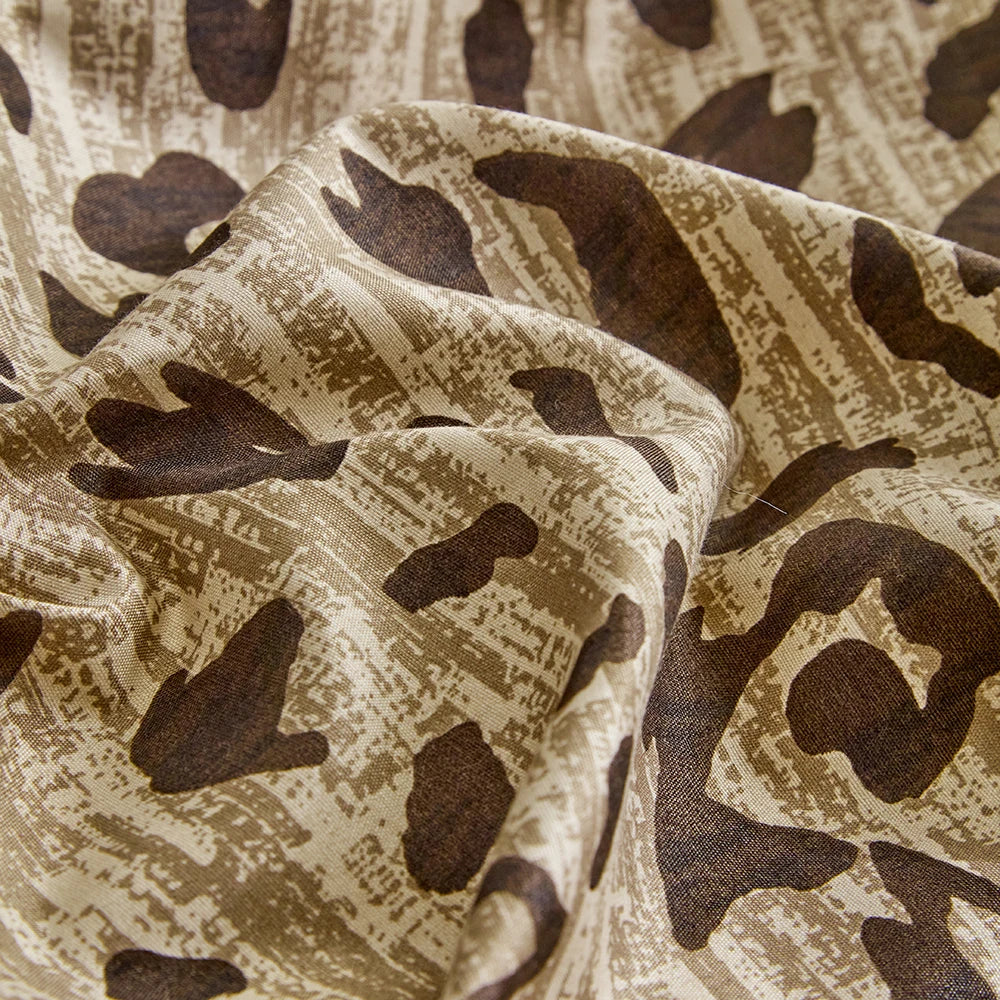Duvet Cover Bedding Set Leopard Twin Full Queen King Size 135x200 Nordic Quilt Cover 240x220 Double Single Bed Linen 200x200