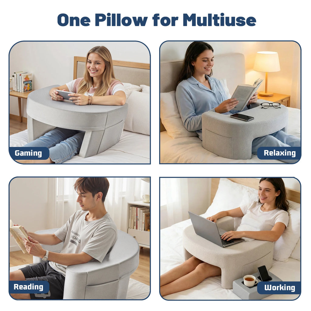 WilloPillow CurveRest™ Ergonomic Memory Foam Pillow