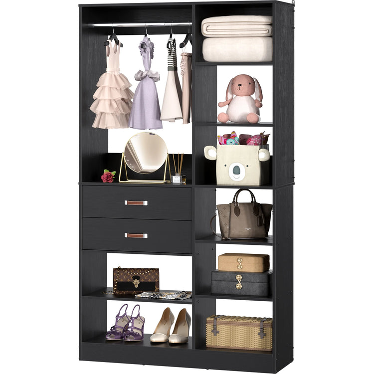 ClosetCraft 10-Shelf Wardrobe System