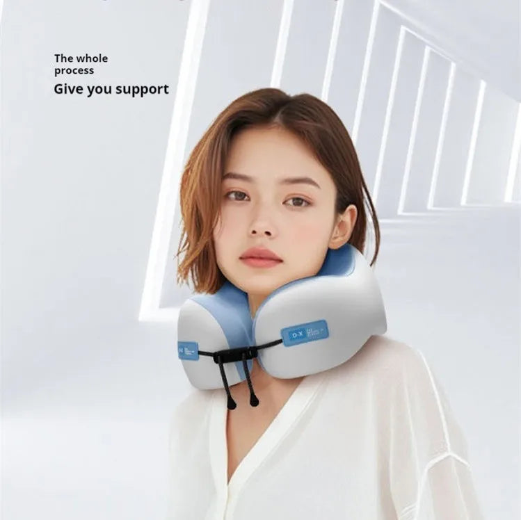 WilloPillow TravelNest™ Memory Foam Neck Cushion.