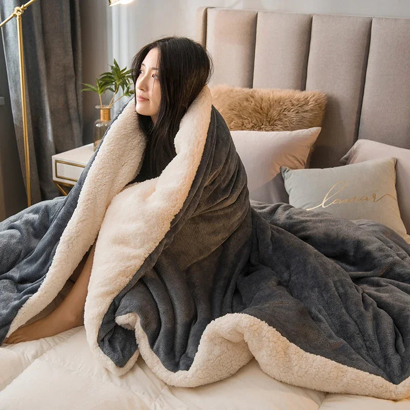 WilloPillow WarmHaven™ Double-Sided Cozy Blanket