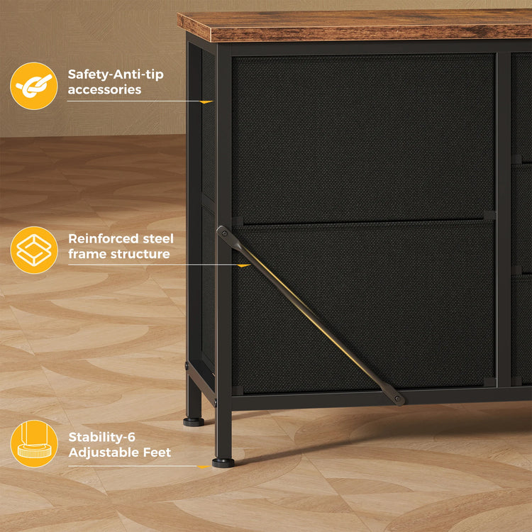 MediaNest LED Storage TV Stand