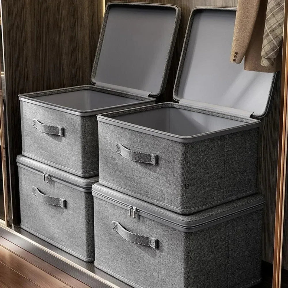 LinenVault Structured Storage Box