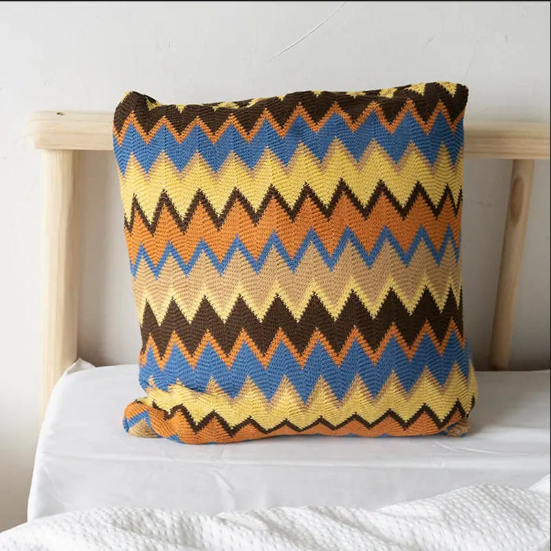 ZigWeave™ Boho Cushion Cover 🧶