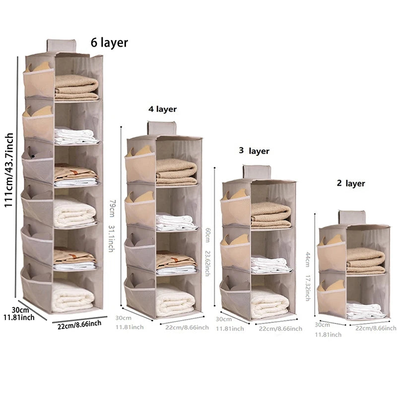 HangNest Closet Shelf Organizer