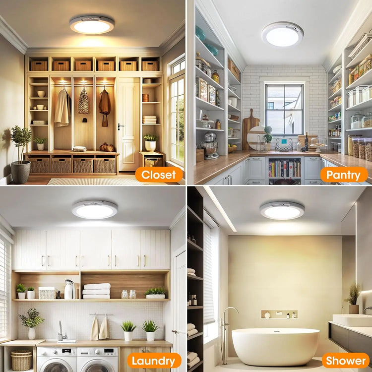 HaloSense Rechargeable Motion Ceiling Light