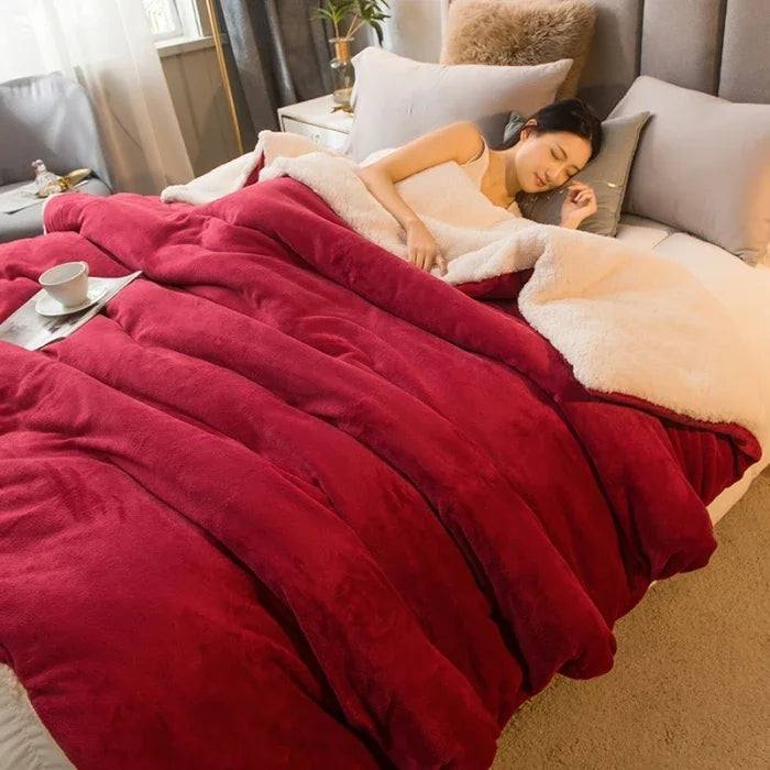 WilloPillow WarmHaven™ Double-Sided Cozy Blanket