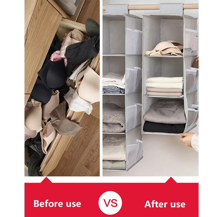 HangNest Closet Shelf Organizer