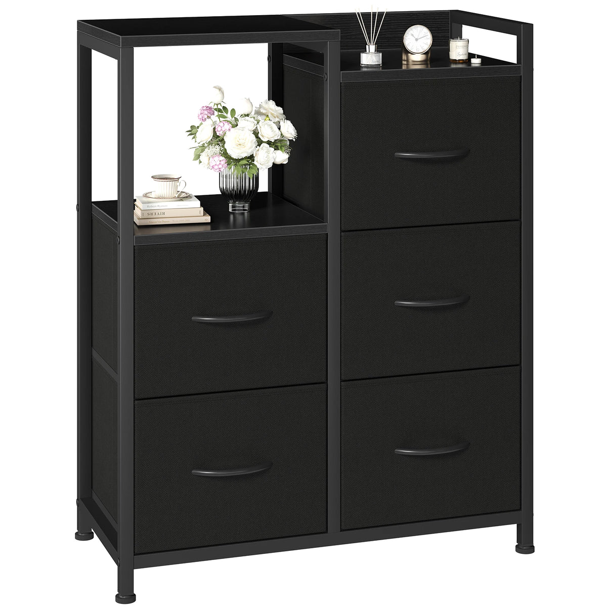 ShelfRise 5-Drawer Storage Dresser