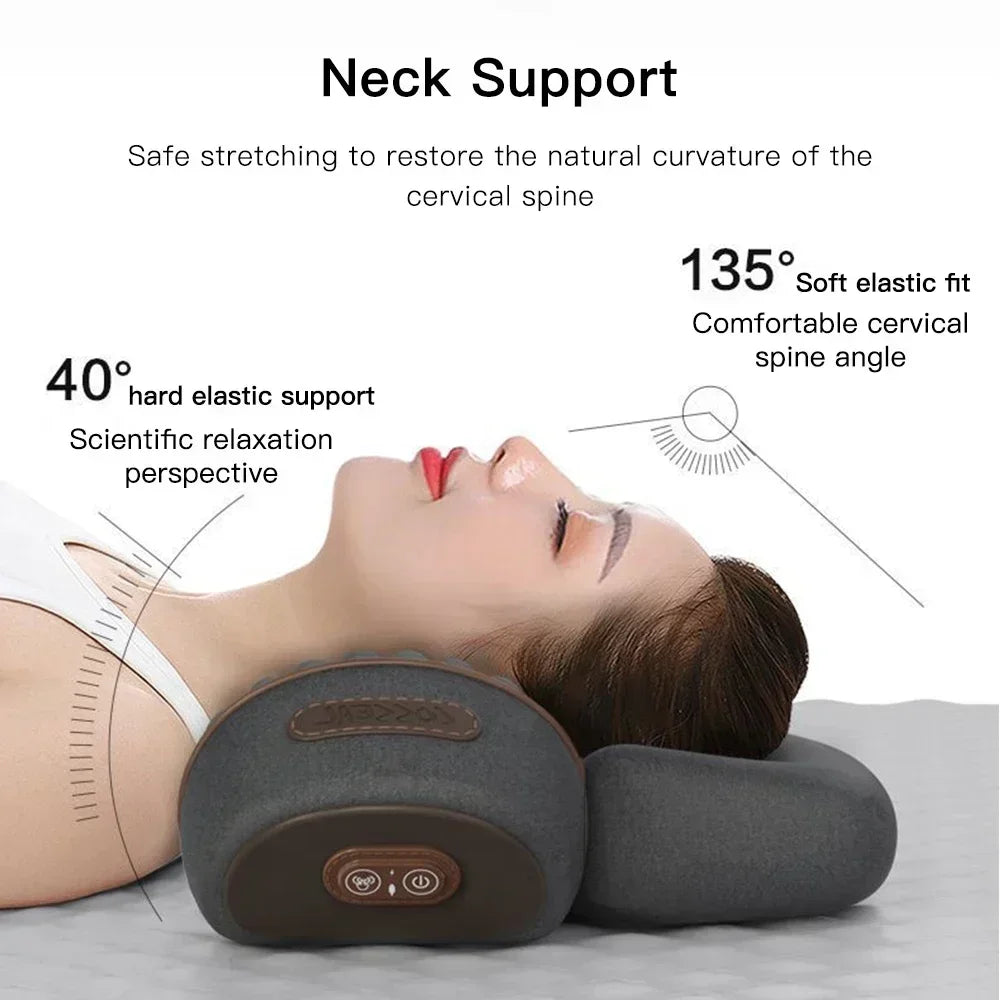 WilloPillow ZenPulse™ Heated Massage Memory Foam Pillow