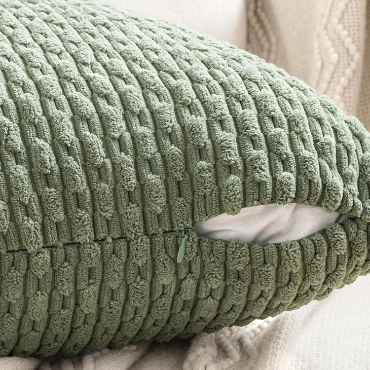 CordLine™ Striped Cushion Cover 🌿☁️