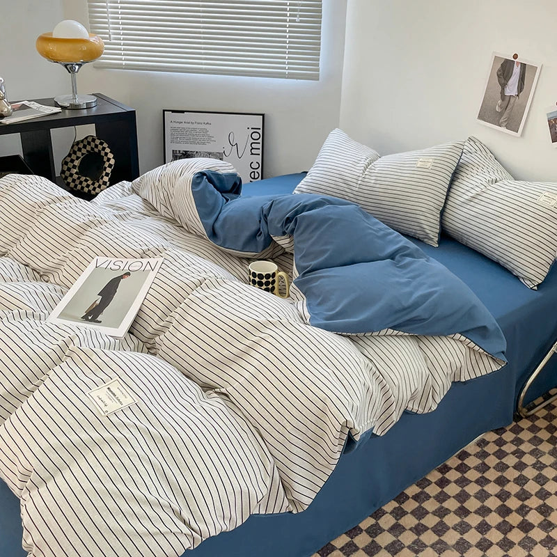 WilloPillow ZenCheck™ Japanese-Style Bedding Set