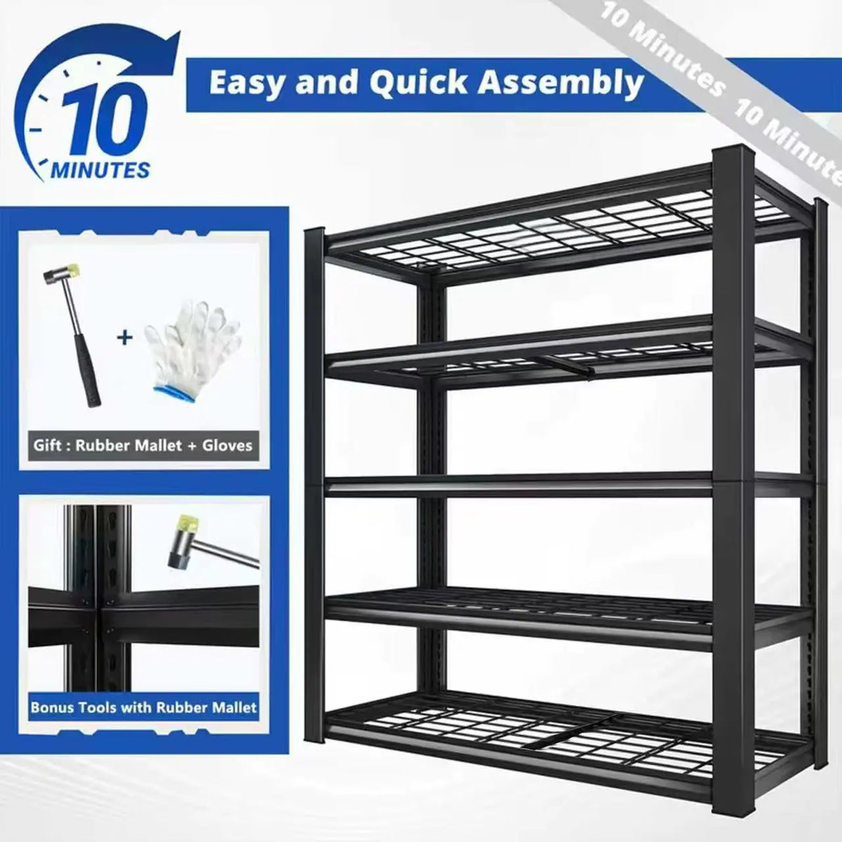 Willo SteelRise™ 72" Utility Storage Rack