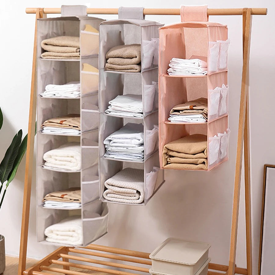 HangNest Closet Shelf Organizer