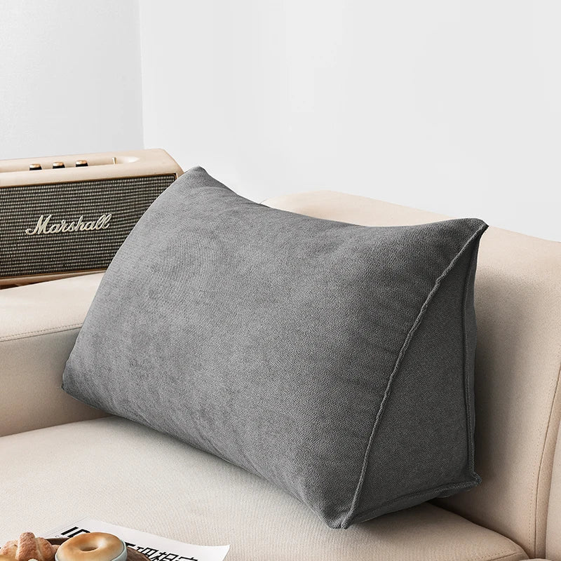 CozyLean Triangle Back Cushion Cover
