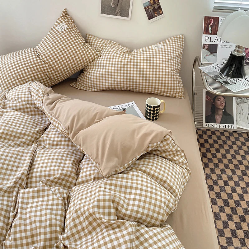 WilloPillow ZenCheck™ Japanese-Style Bedding Set