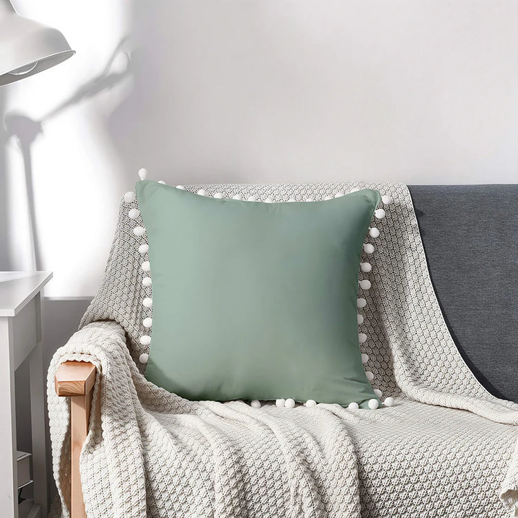 HearthLine 4-Piece Farmhouse Cushion Cover Set