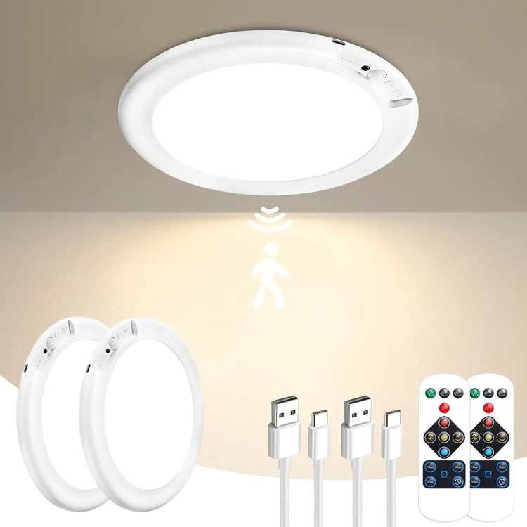 LumiSense Wireless Motion Ceiling Light