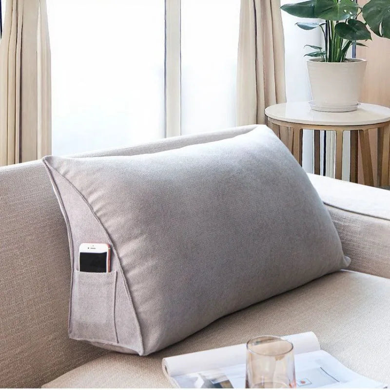 CozyLean Triangle Back Cushion Cover