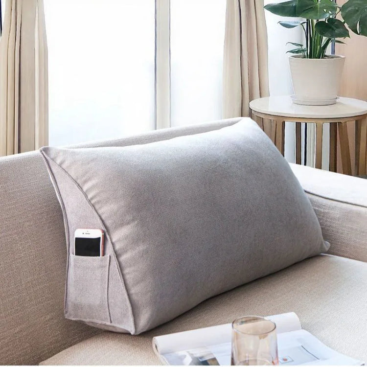 CozyLean Triangle Back Cushion Cover