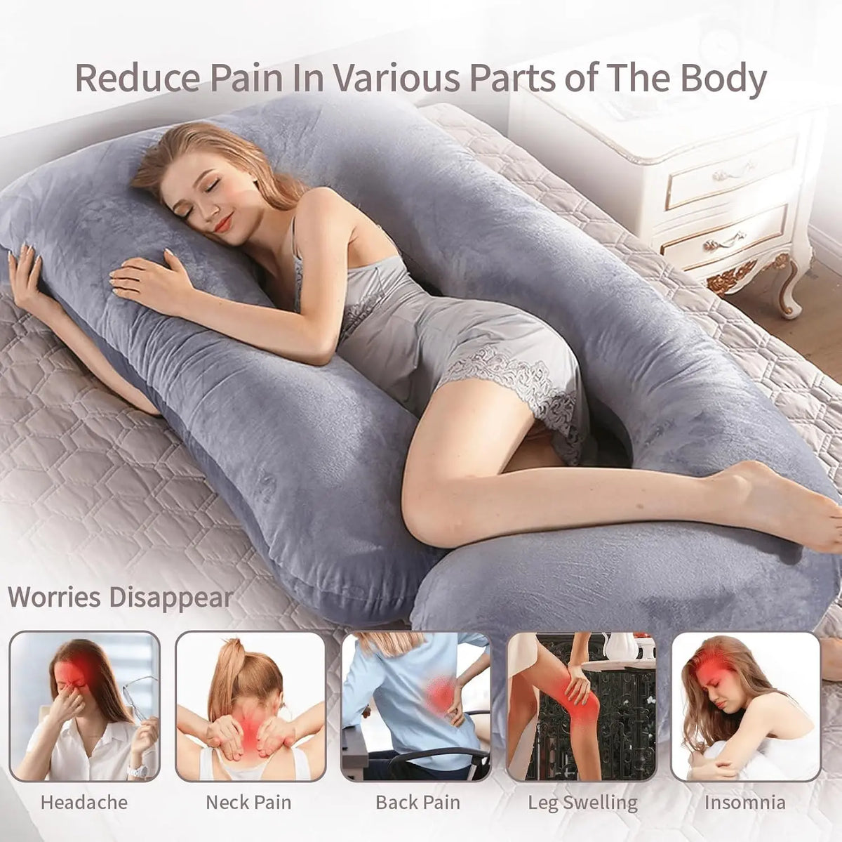 WilloPillow MammaCloud™ Full-Body Comfort Cushion