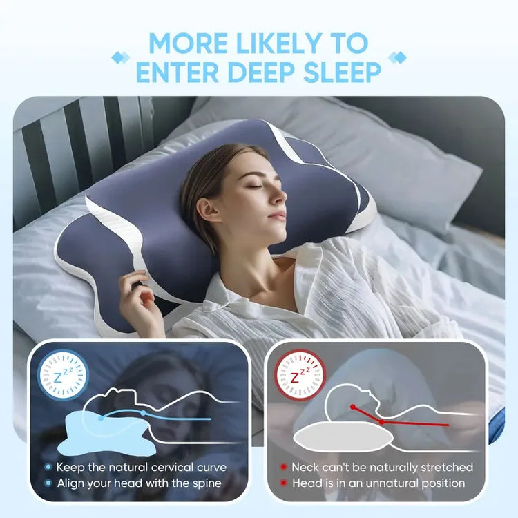 NeckNest Contoured Sleep Pillow