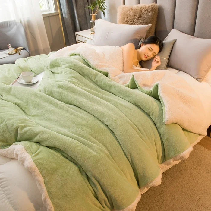 WilloPillow WarmHaven™ Double-Sided Cozy Blanket