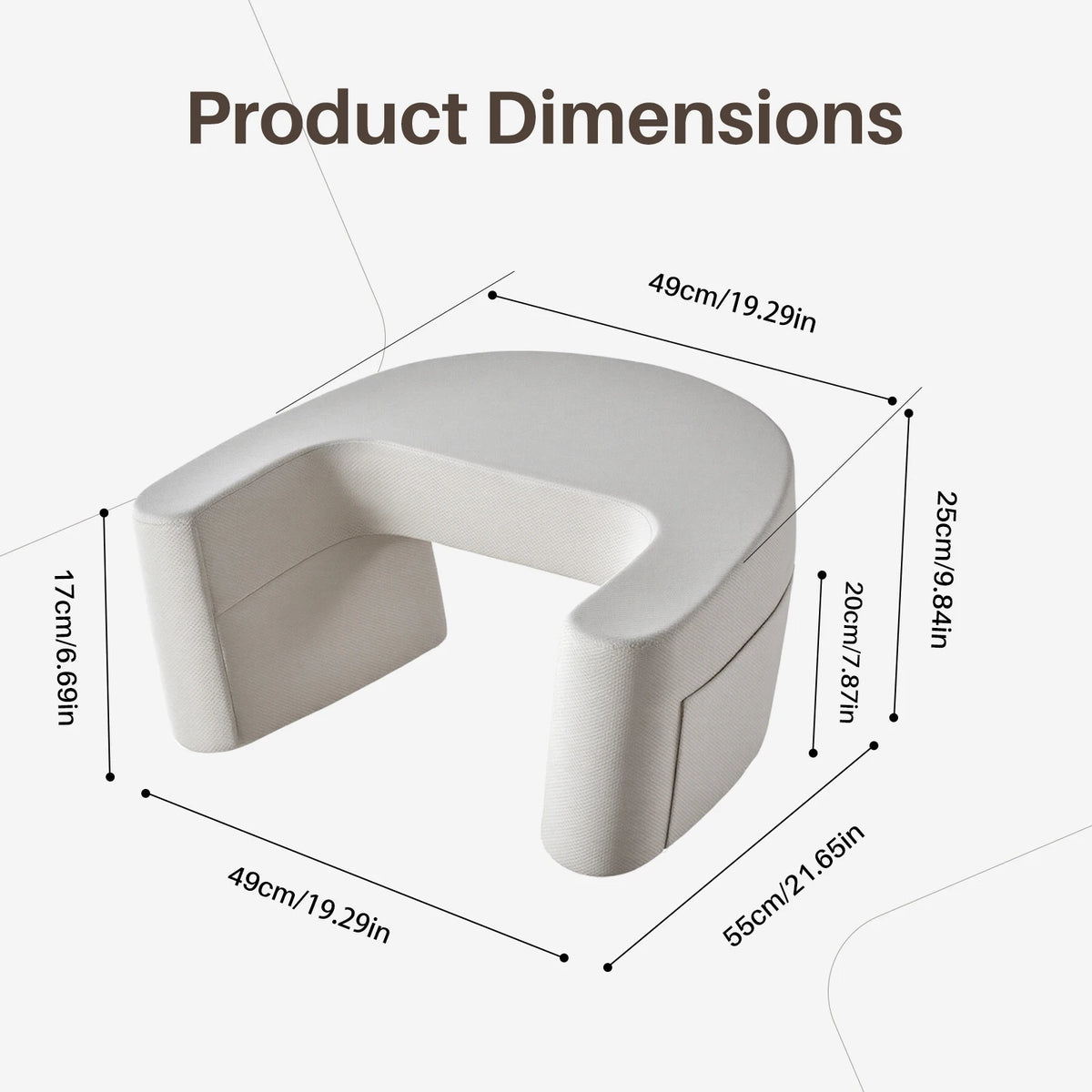 WilloPillow CurveRest™ Ergonomic Memory Foam Pillow