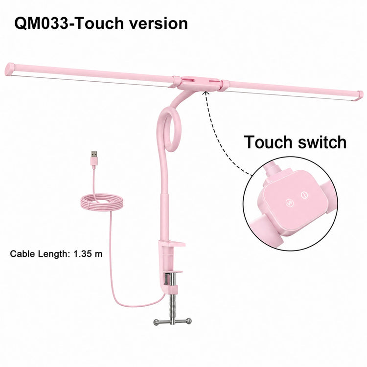 DuoBeam Wide-Angle Desk Lamp