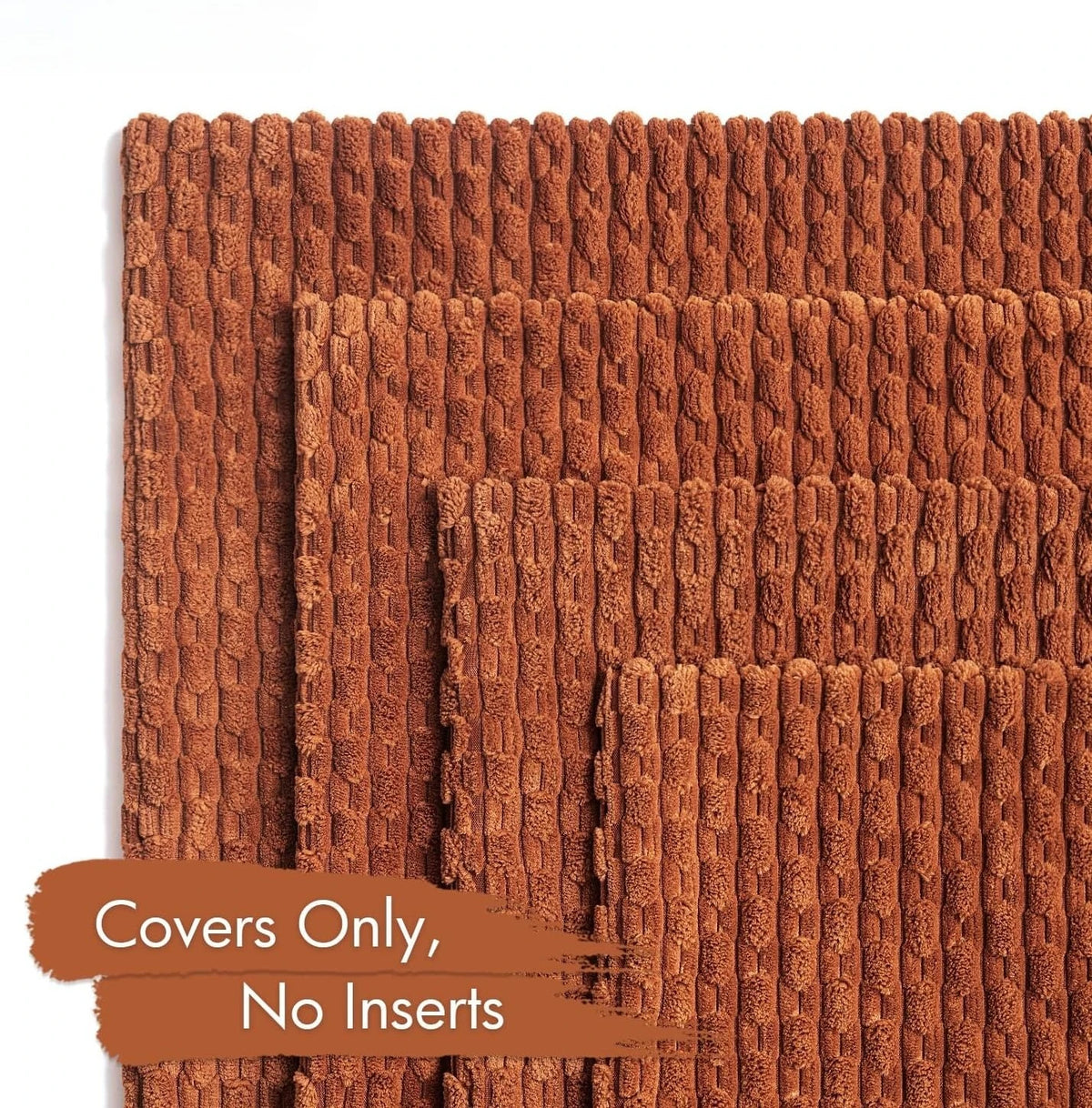 CordLine™ Striped Cushion Cover 🤎🧶