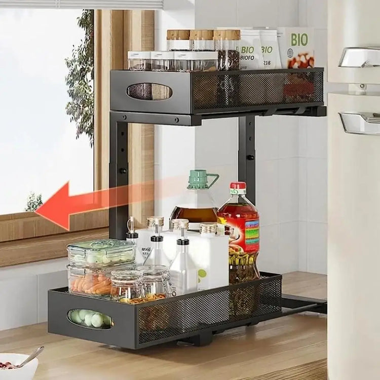 SinkSlide 2-Tier Pull-Out Organizer