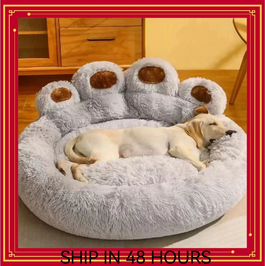 WilloPillow CozyHaven™ Plush Dog Sofa Bed