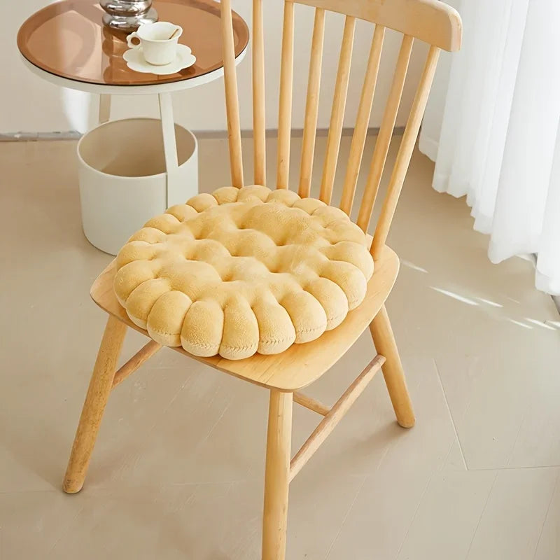 WilloPillow CozyCrumb™ Plush Biscuit Cushion