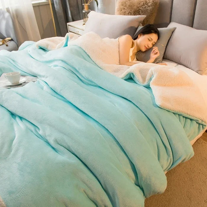 WilloPillow WarmHaven™ Double-Sided Cozy Blanket