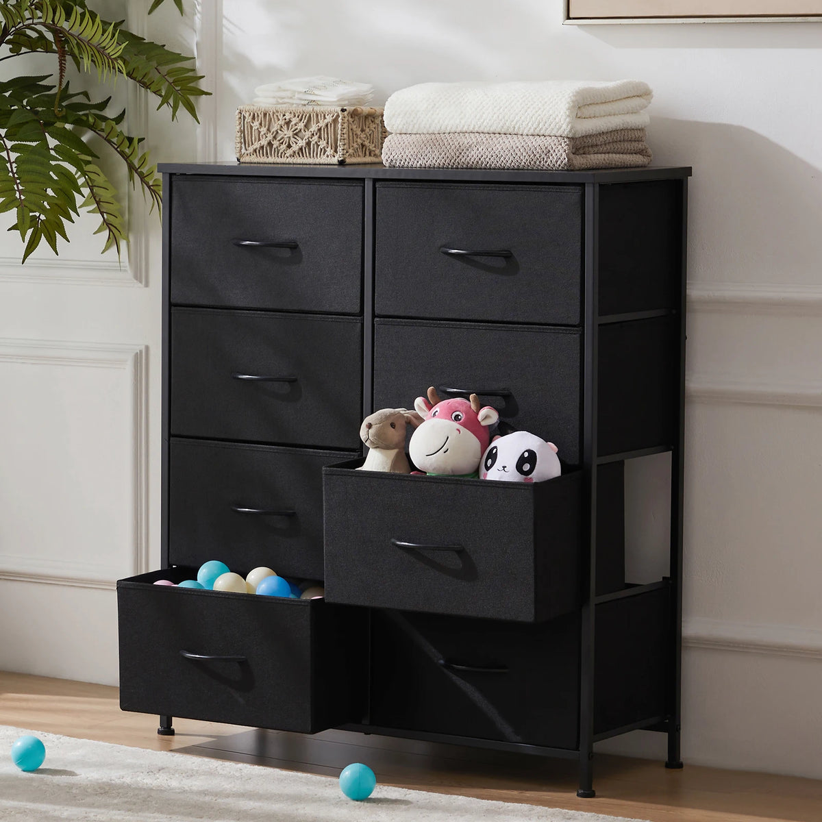 TidyNest 8-Drawer Storage Dresser