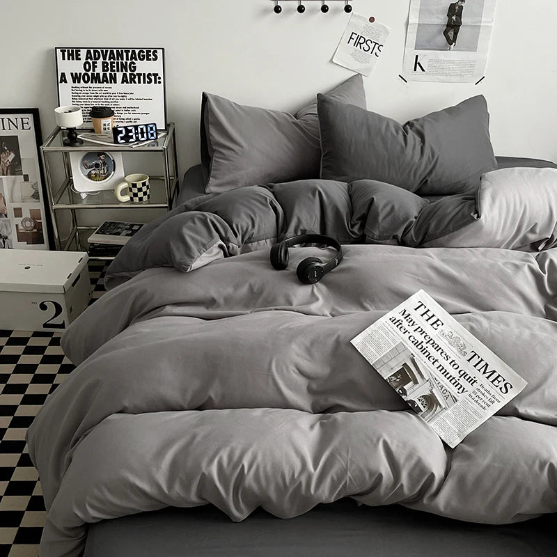 WilloPillow DuoHaven™ Two-Tone Bedding Set