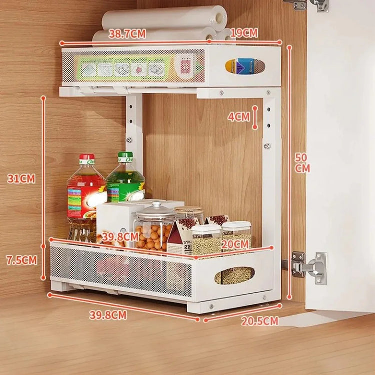 SinkSlide 2-Tier Pull-Out Organizer