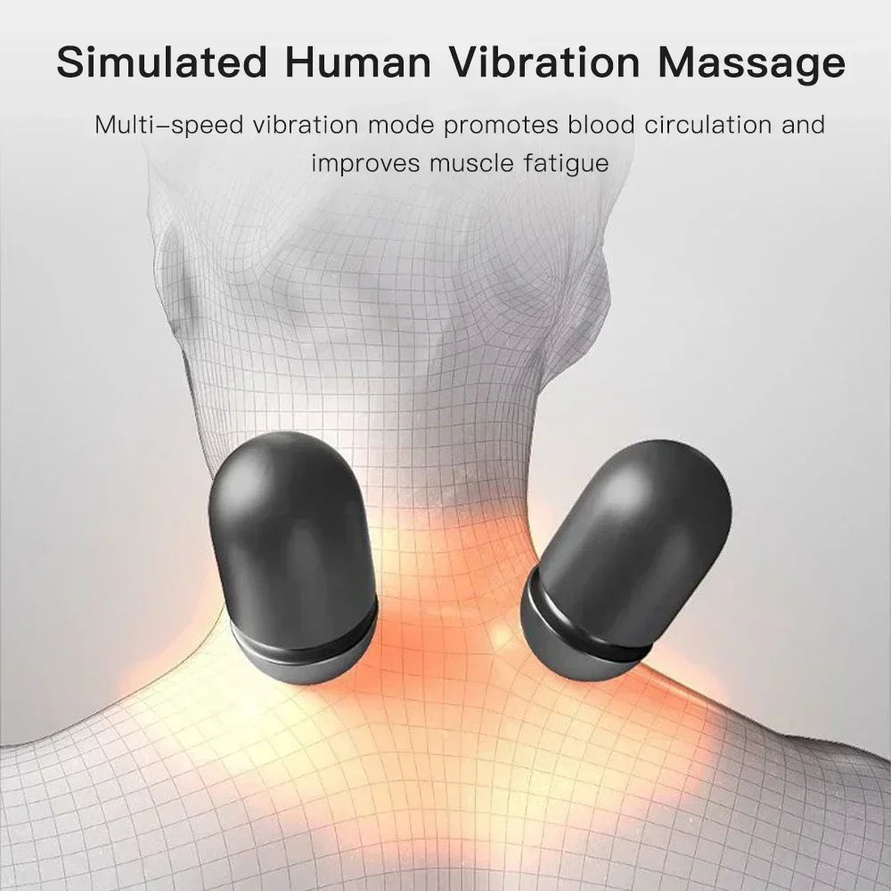 WilloPillow ZenPulse™ Heated Massage Memory Foam Pillow
