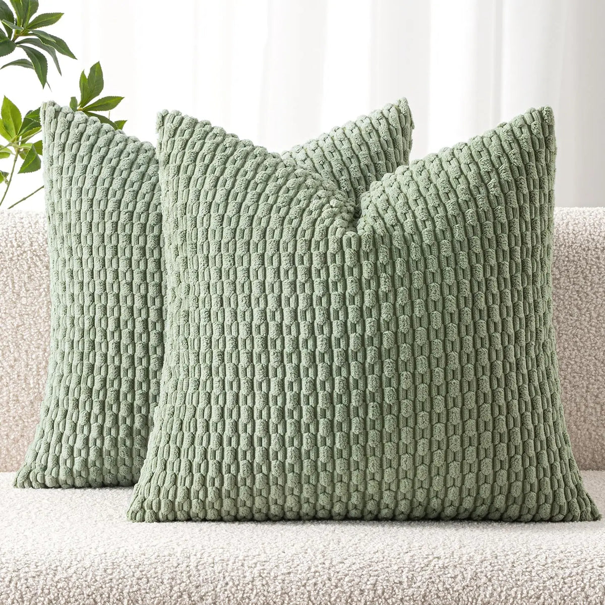 CordLine™ Striped Cushion Cover 🌿☁️